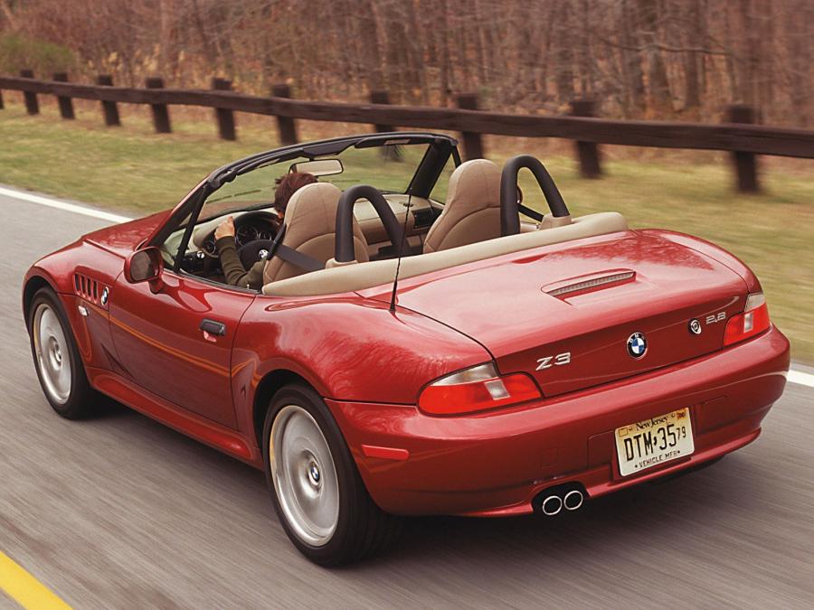  BMW Z3 2.8 Roadster 1997 года  (US) (фото 3 из 5)